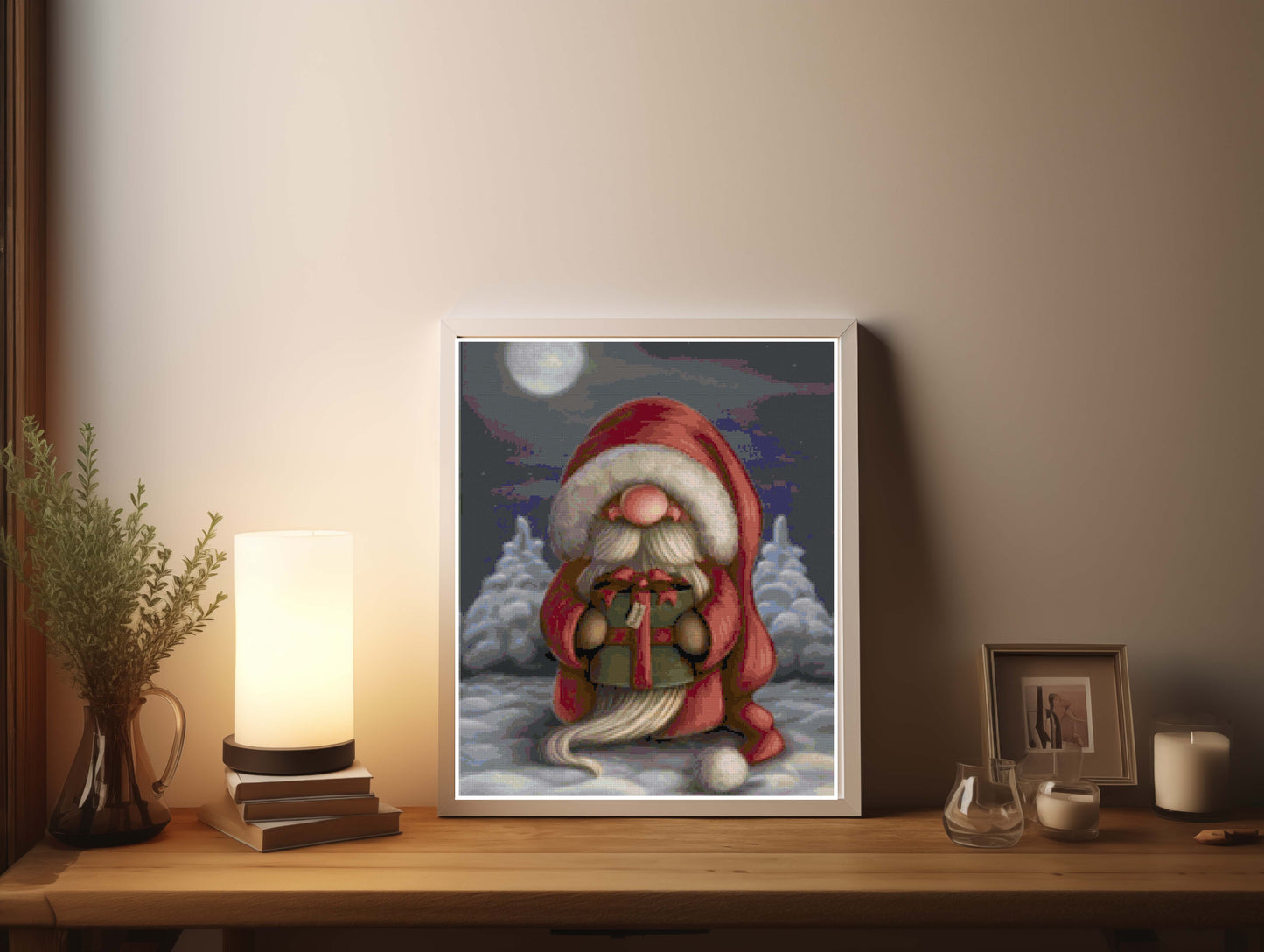 Christmas Gnome Santa Claus