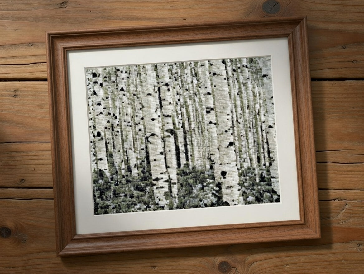 Aspen Trees Landscape