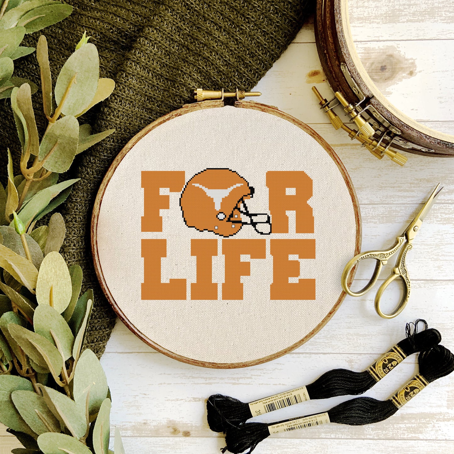 Texas Longhorn For Life Football