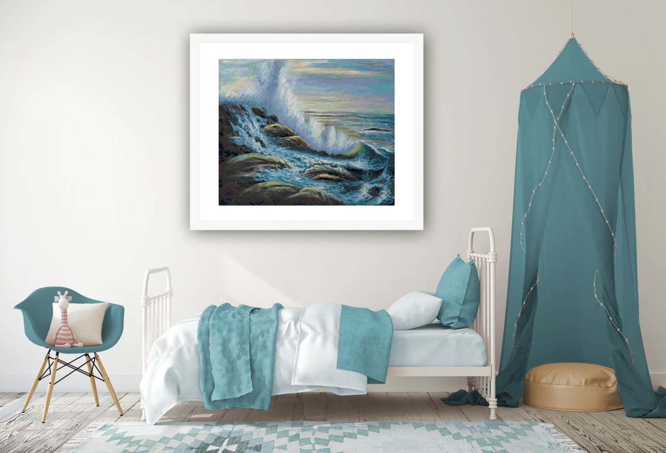 Crashing Waves Landscape