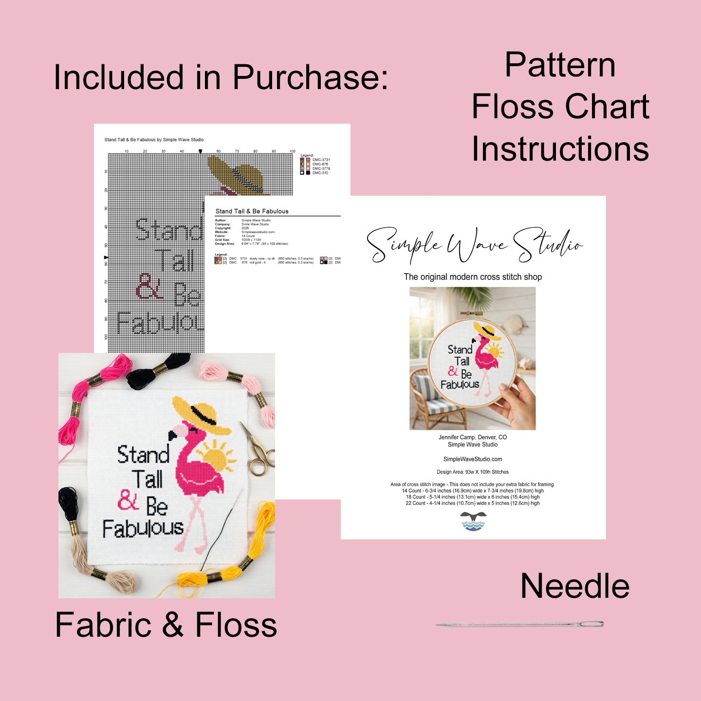 Pink Flamingo - Stand and be Fabulous