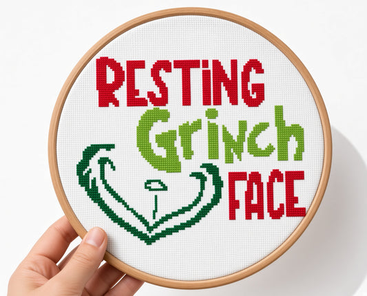 Resting Grinch Face