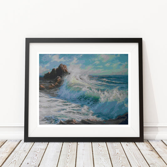 Crashing Waves Landscape
