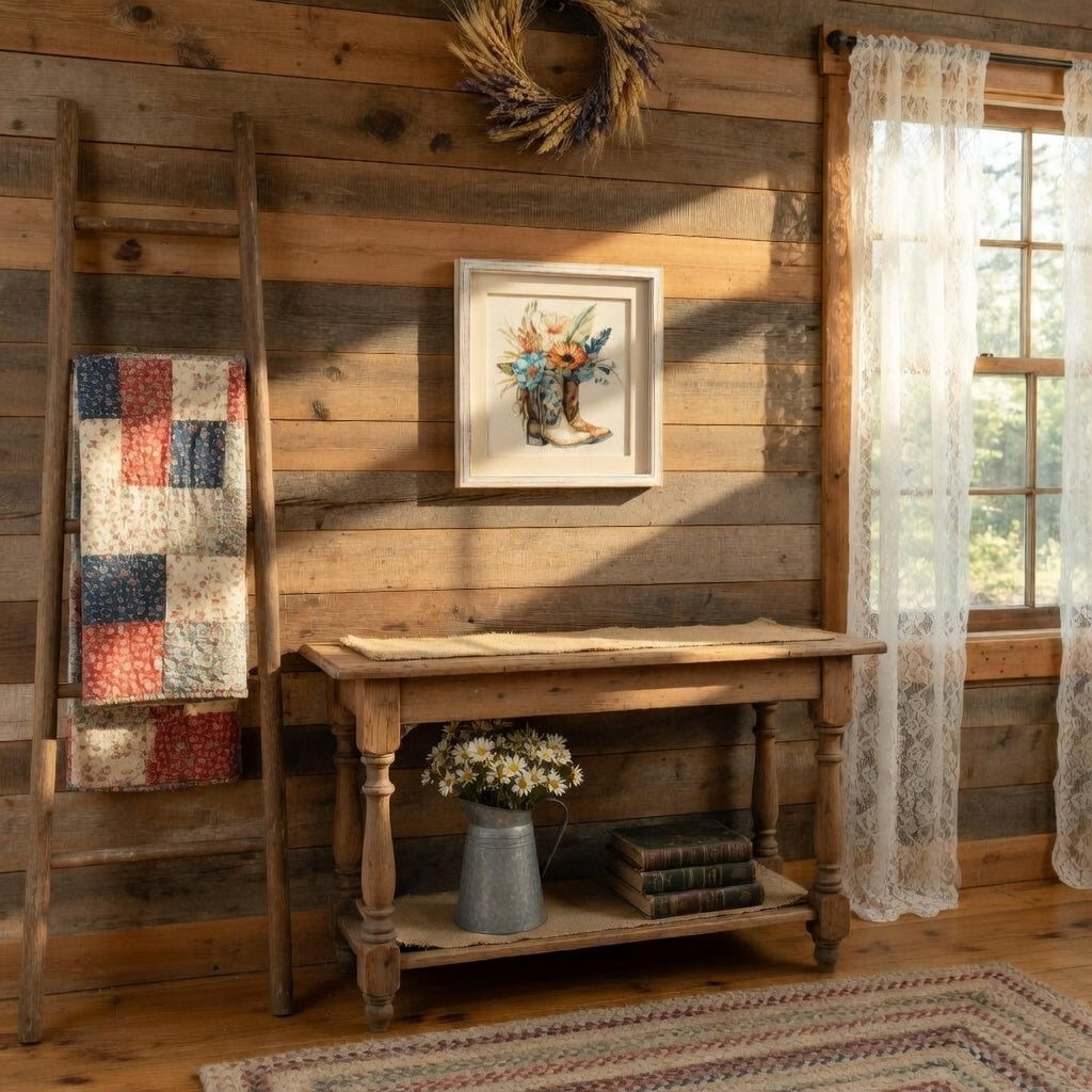 Wildflowers in Cowboy Boots