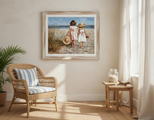 Sisters at the Beach