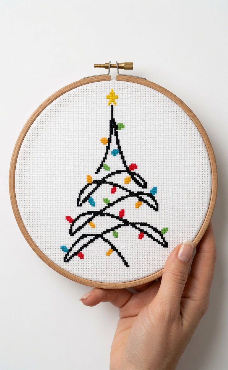 Lighted Christmas Tree