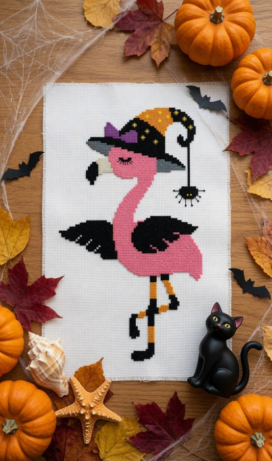 Halloween Flamingo