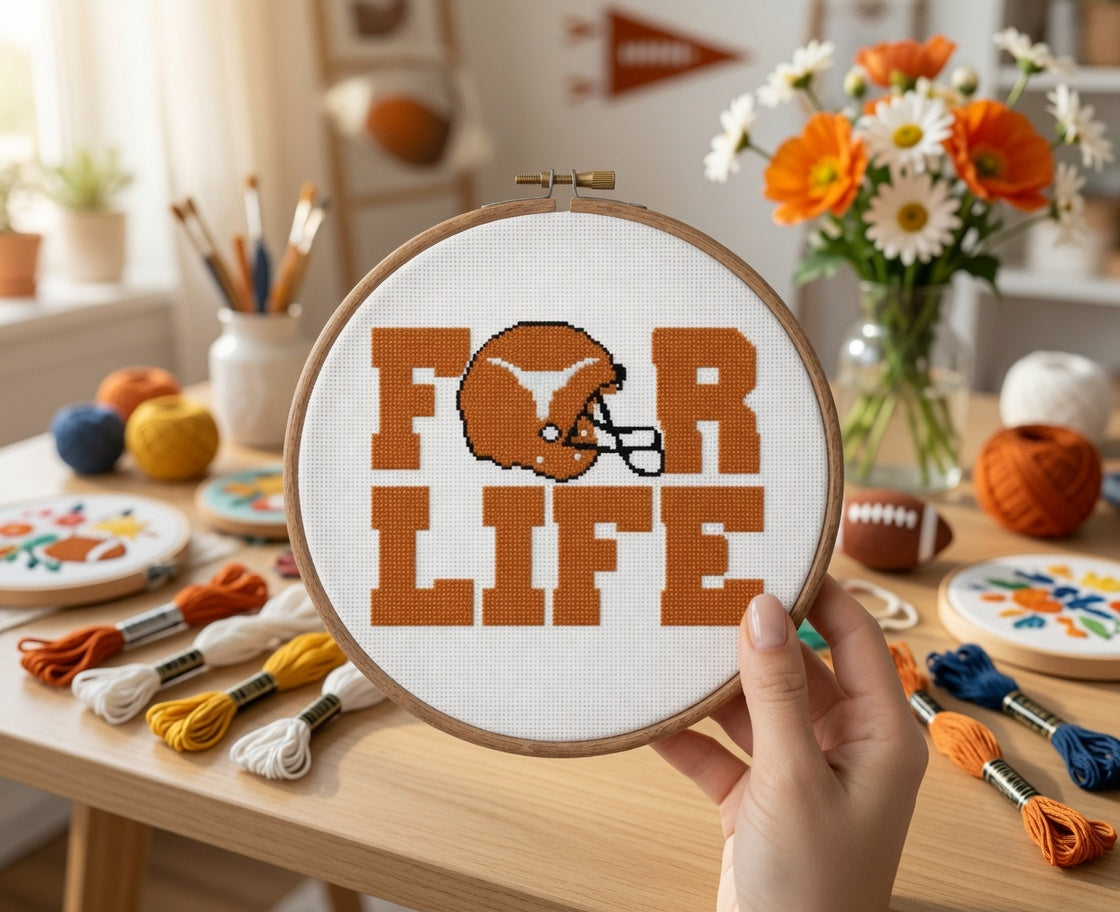 Texas Longhorn For Life Football