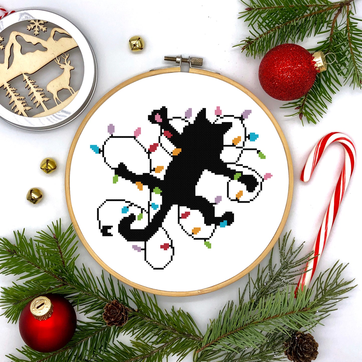 Black Christmas Cat Bundle