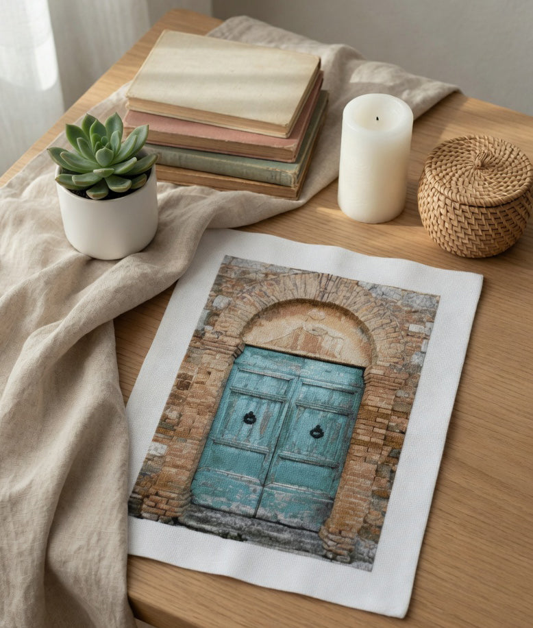 Tuscany Blue Door