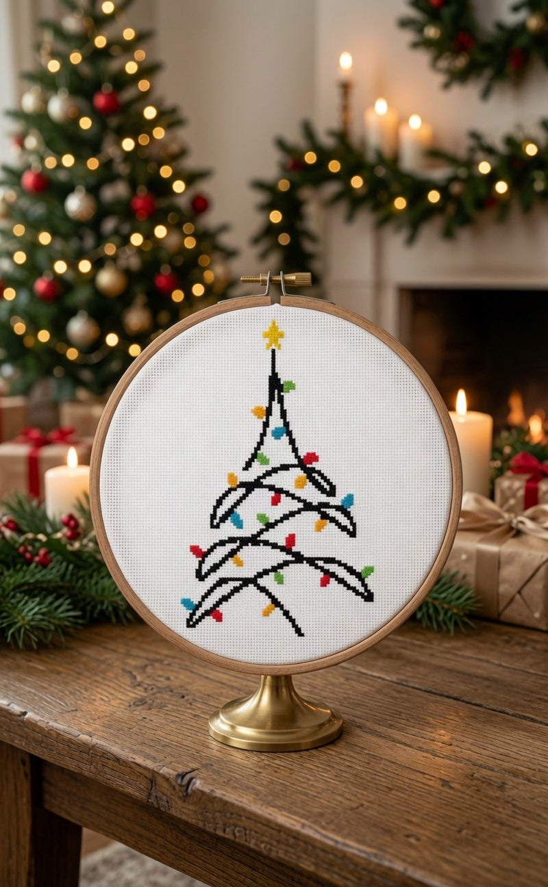 Lighted Christmas Tree