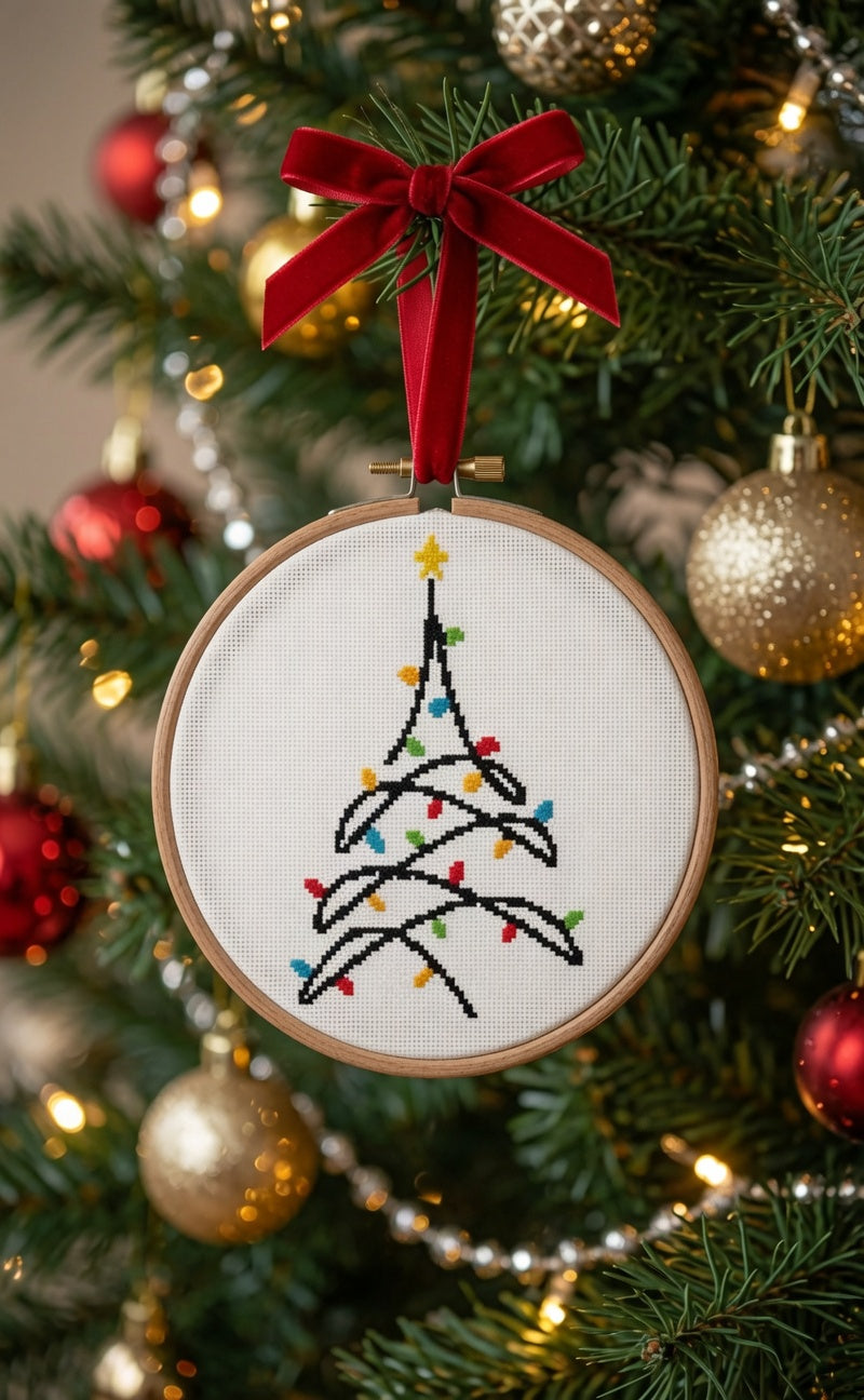 Lighted Christmas Tree