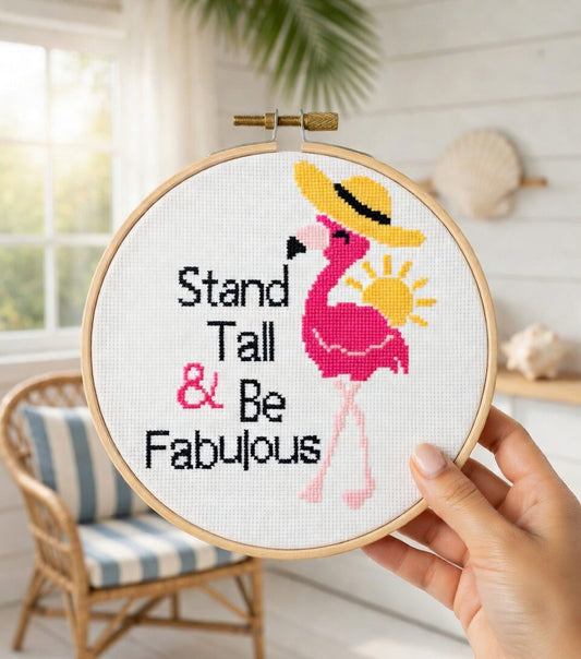 Pink Flamingo - Stand and be Fabulous