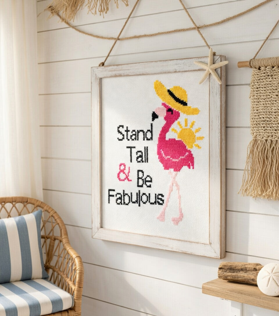 Pink Flamingo - Stand and be Fabulous