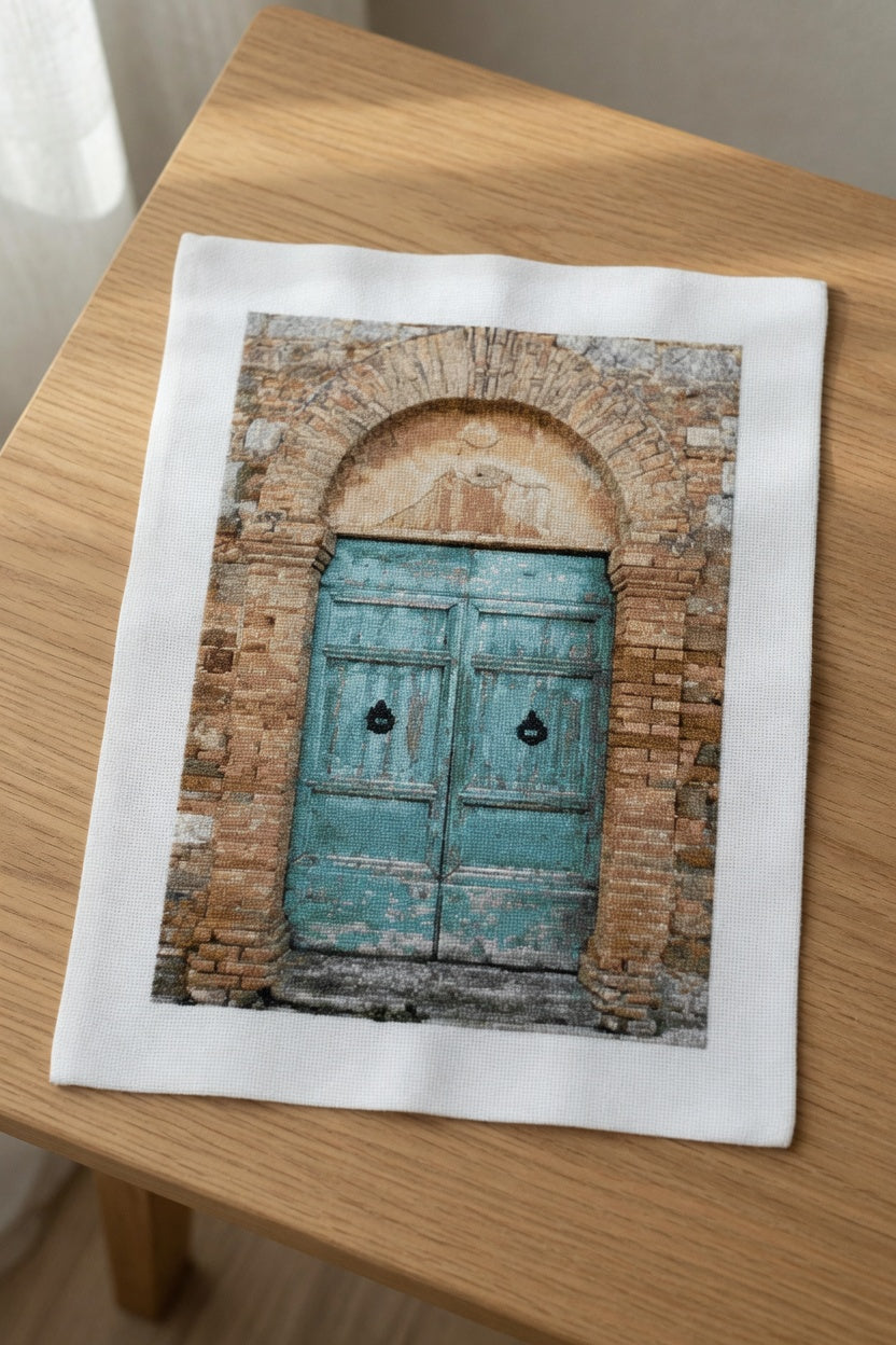 Tuscany Blue Door