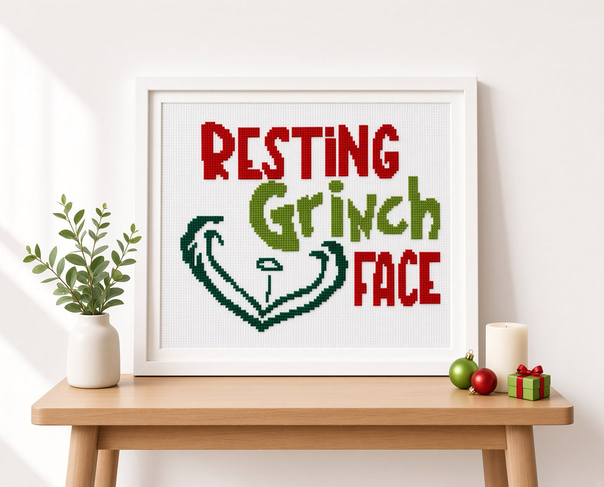 Resting Grinch Face