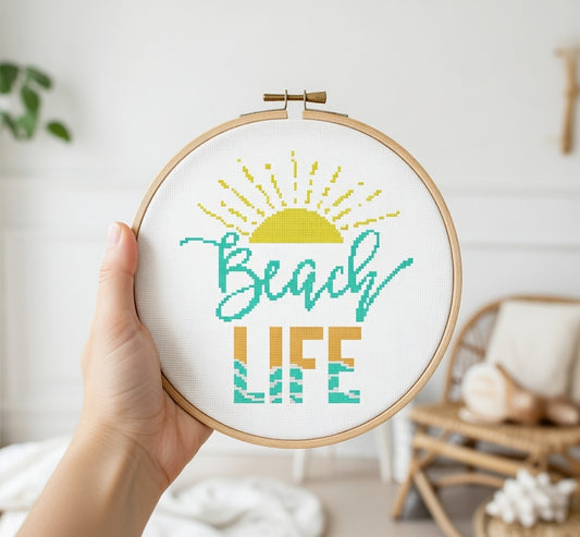 Beachy Beach Life Quote