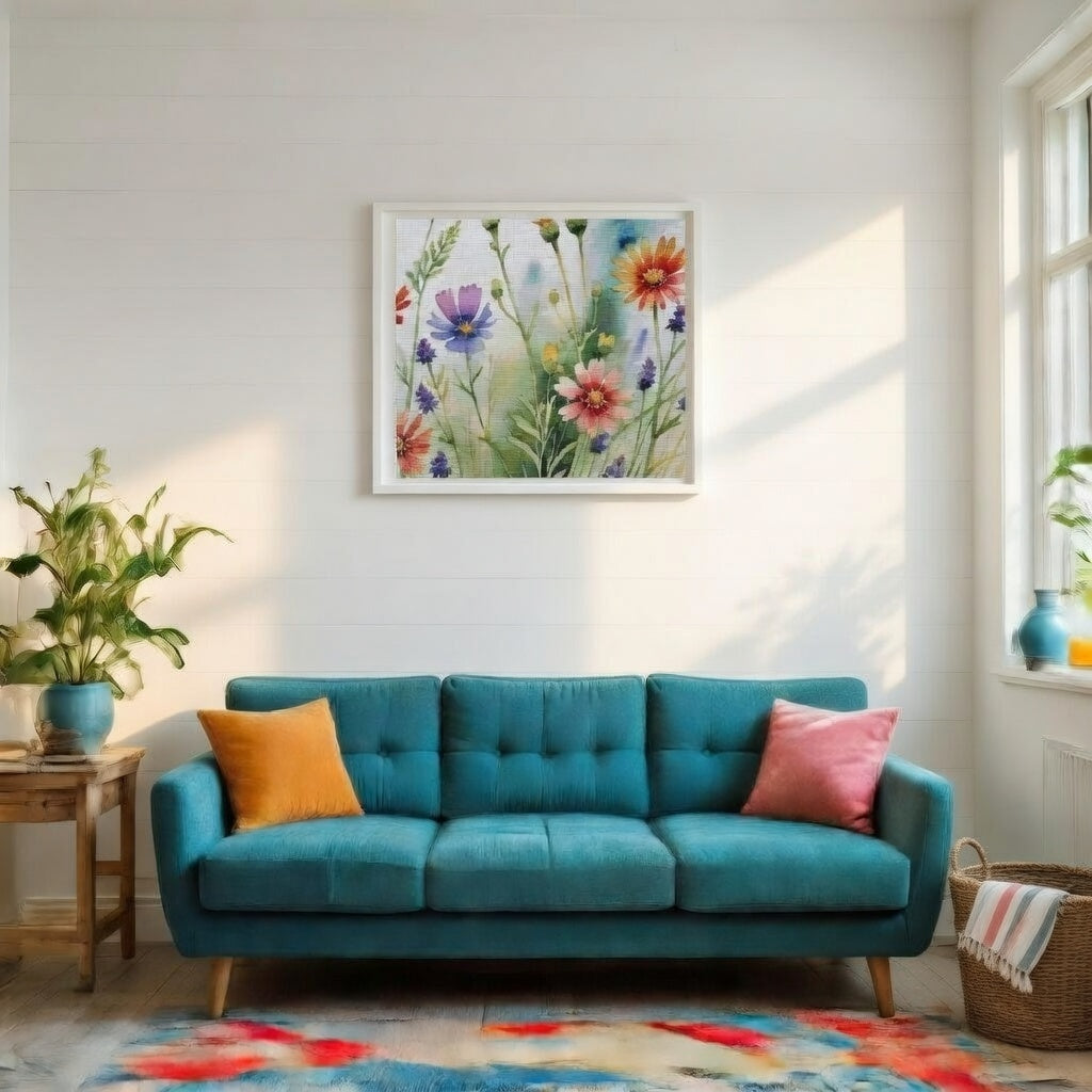 Wildflowers in Watercolor