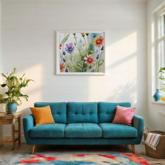Wildflowers in Watercolor