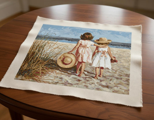 Sisters at the Beach