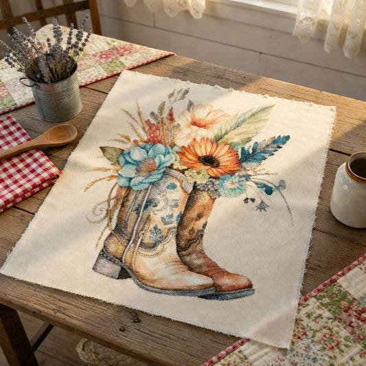 Wildflowers in Cowboy Boots