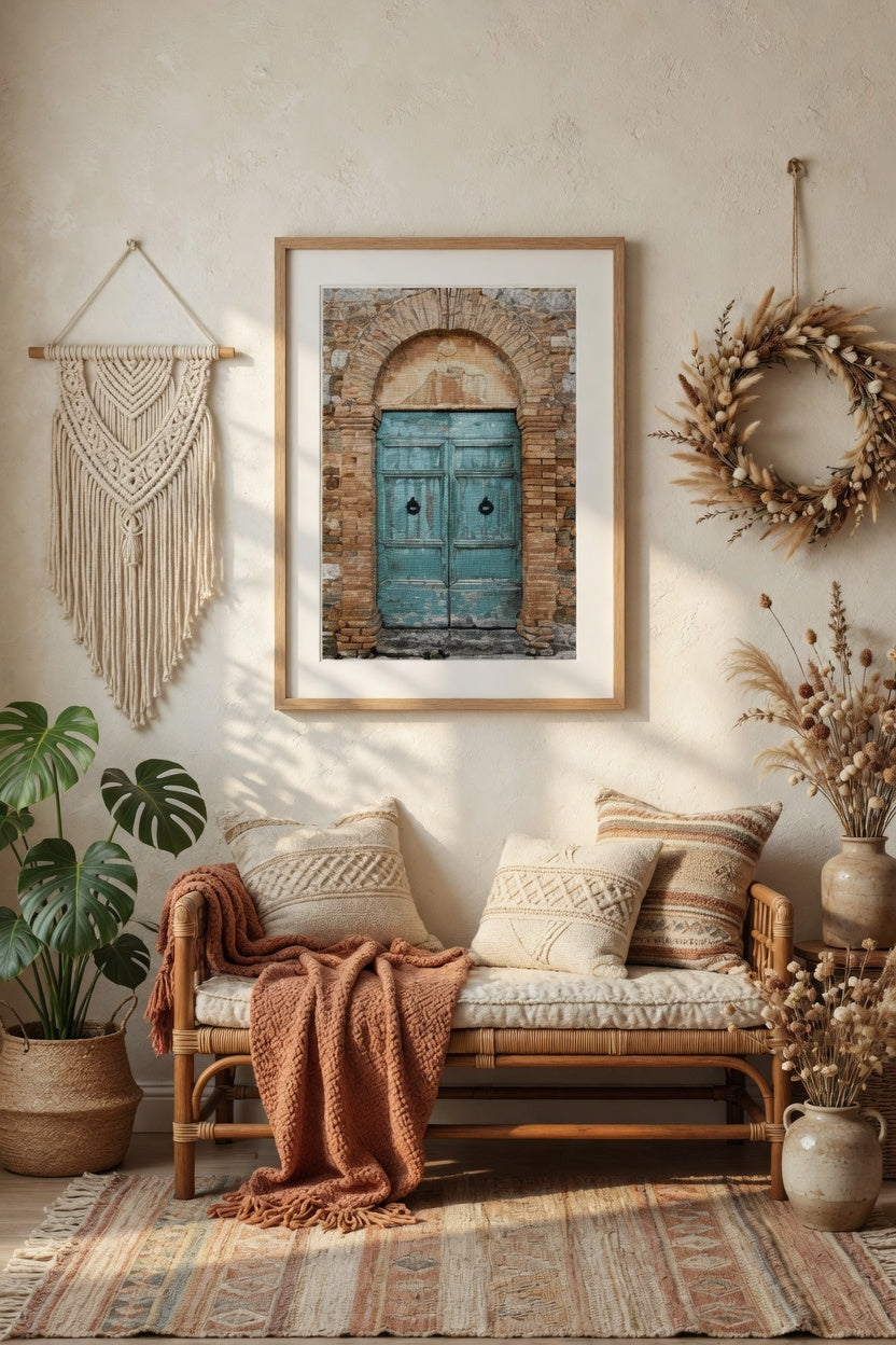Tuscany Blue Door