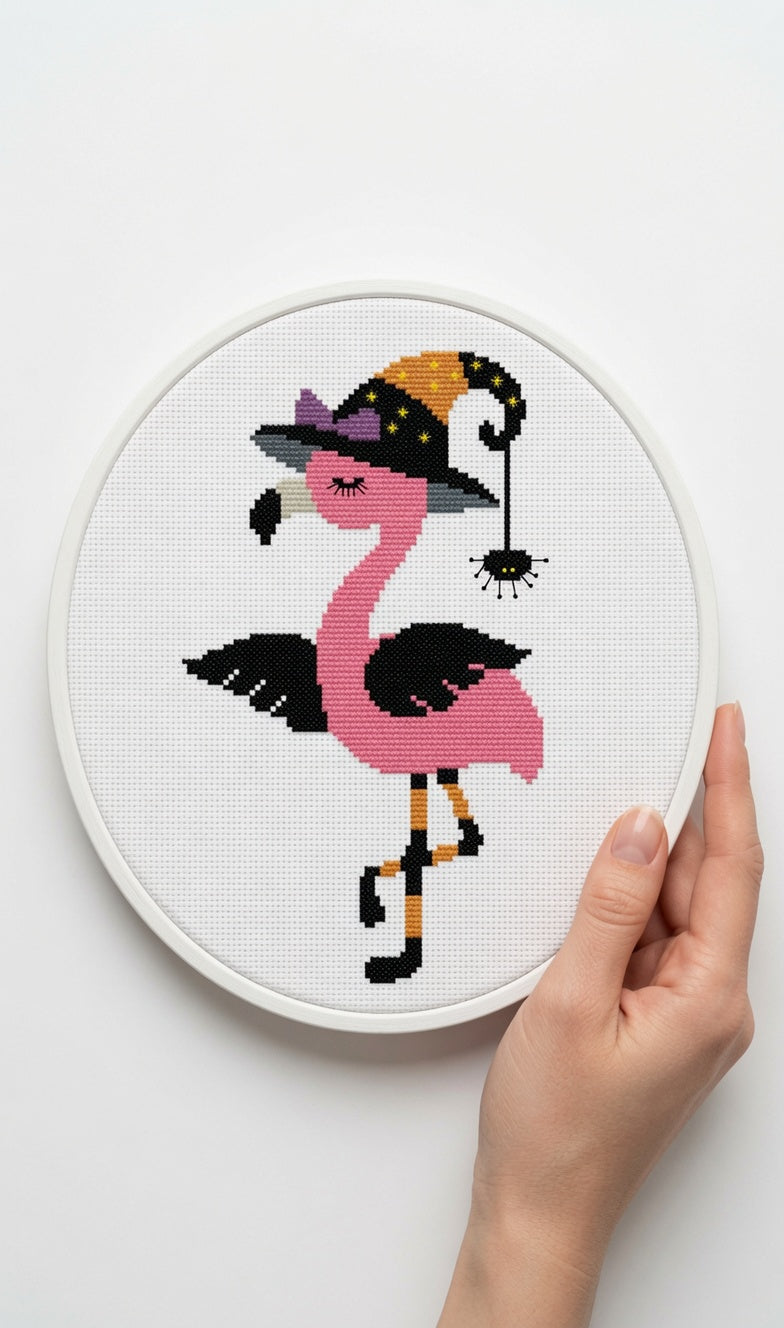 Halloween Flamingo