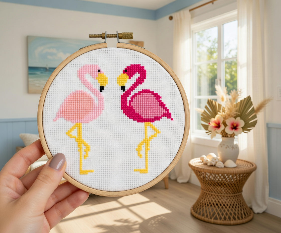 Pink Flamingos - Pattern Bundle