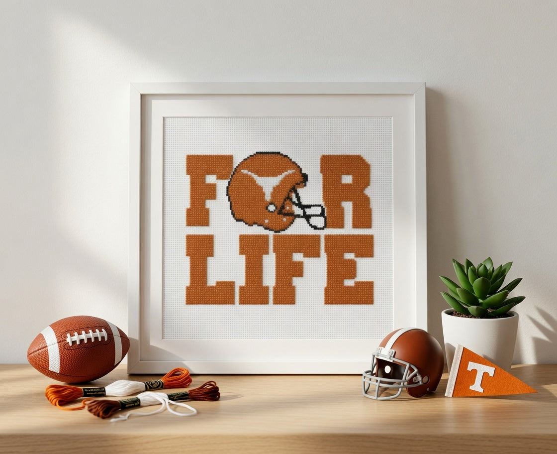 Texas Longhorn For Life Football