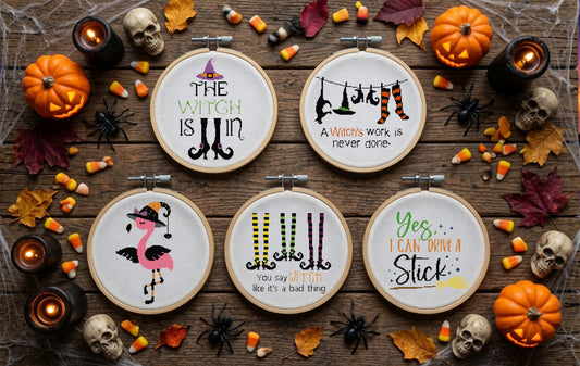 Halloween Witch - 5 Pattern Bundle